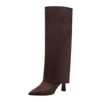 Dámské kozačky TAMARIS 25555-47 -304 hnědá W6