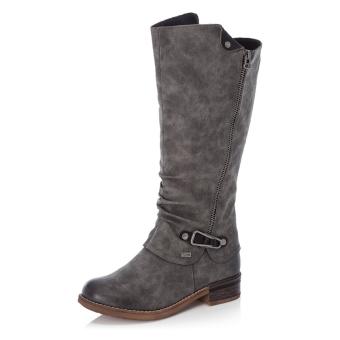 Dámské kozačky RIEKER 94652-45 šedá W5