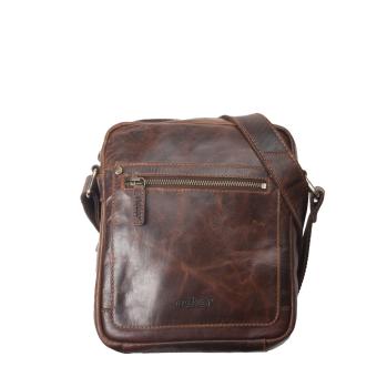 Pánská taška RIEKER 8002 hnědá S6