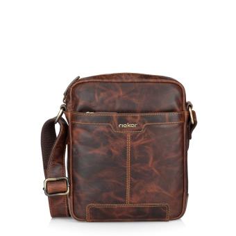 Pánská taška RIEKER 9008 hnědá S6
