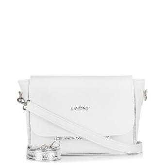 Dámská kabelka RIEKER C2438-206/H12-206/80/1 bílá S6