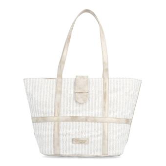 Dámská kabelka REMONTE Q0764-80 bílá S6