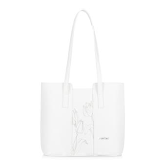 Dámská kabelka RIEKER C2549-110-TUL bílá W5