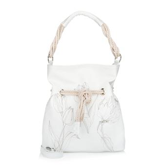 Dámská kabelka RIEKER C0156-110-TUL bílá W5