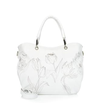 Dámská kabelka RIEKER C2434-110-TUL bílá W5