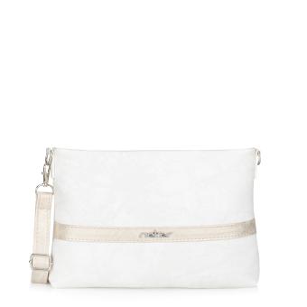 Dámská kabelka RIEKER C2537-202/1-065 bílá S6