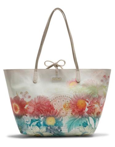 detail Dámská kabelka DESIGUAL 18SAXP55/ 1001 CRUDO DESIGUAL