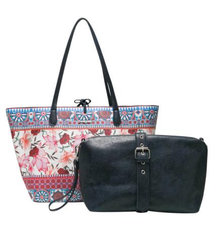 detail Dámská kabelka DESIGUAL 18SAXPI5/ 5070 TURQUESA TECHNIC DESIGUAL