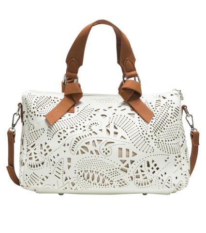 detail Dámská kabelka DESIGUAL 18SAXPGG/ 1000 BLANCO DESIGUAL