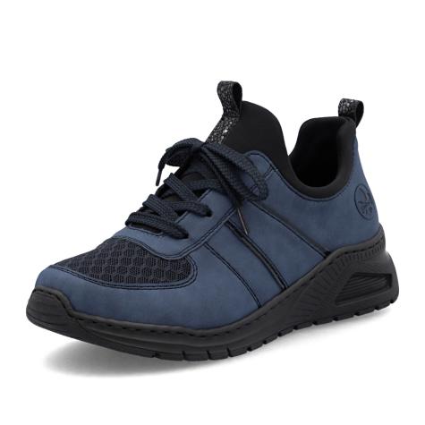 Dámské polobotky RIEKER M4970-14 modrá W5