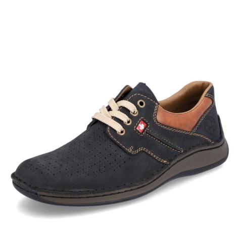 Pánské polobotky RIEKER 05207-15 modrá S5
