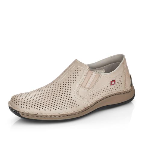 Pánske mokasíny RIEKER 05297-60 béžová S5