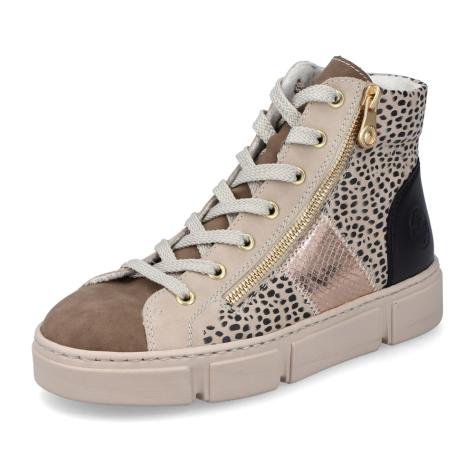 Dámska členková obuv RIEKER N5931-62 béžová W5