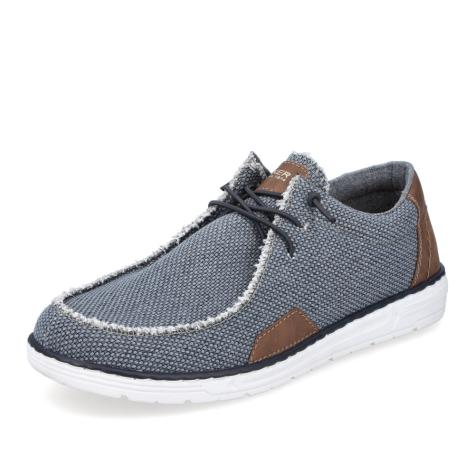 Pánské polobotky RIEKER 08600-12 modrá S5
