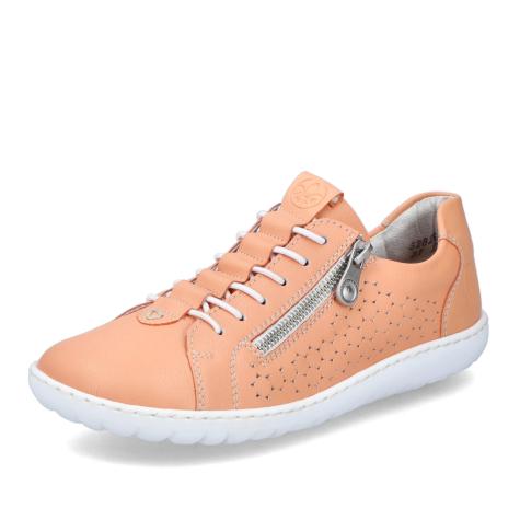 Dámske poltopánky RIEKER 52826-38 oranžová S4
