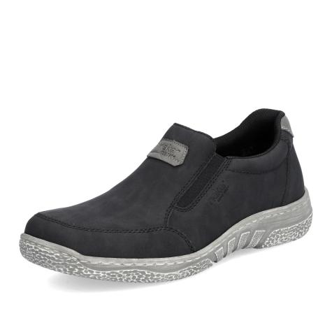 Pánske mokasíny RIEKER 03553-00 čierna S4