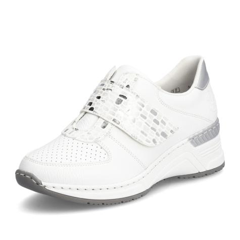 Dámske tenisky RIEKER N4354-81 biela S4