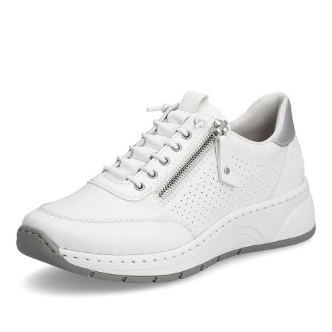 Dámske tenisky RIEKER N6500-80 biela S5