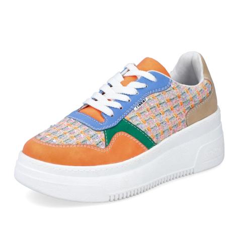 Dámske tenisky RIEKER M7812-91 oranžová S4