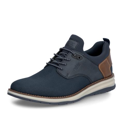 Pánské polobotky RIEKER 14750-14 modrá W4