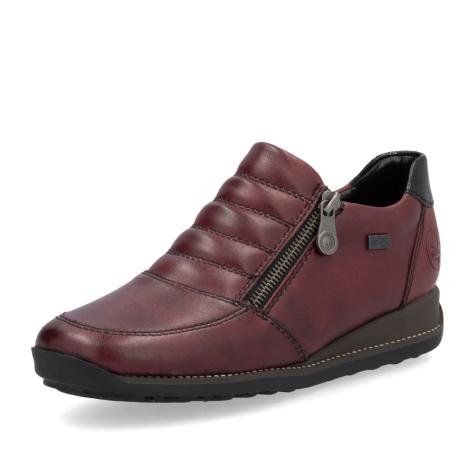 Dámské polobotky RIEKER 44268-35 červená W4