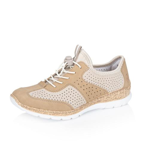 Dámske tenisky RIEKER N4245-60 béžová S5