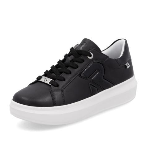 Dámske tenisky RIEKER W1204-01 čierna S5