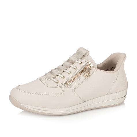 Dámske poltopánky RIEKER N1156-60 béžová S5