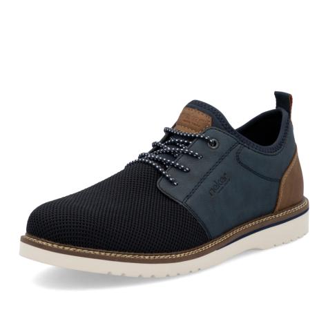 Pánské polobotky RIEKER 04550-14 modrá S5
