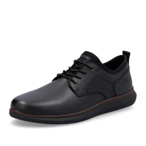 Pánske poltopánky RIEKER 10451-00 čierna S5