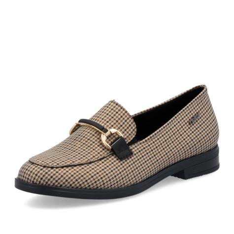 Dámské mokasíny RIEKER 46264-60 béžová W5