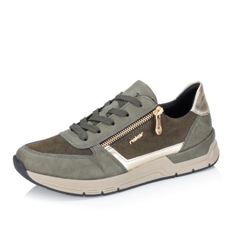 Dámske tenisky RIEKER 58902-54 zelená W5