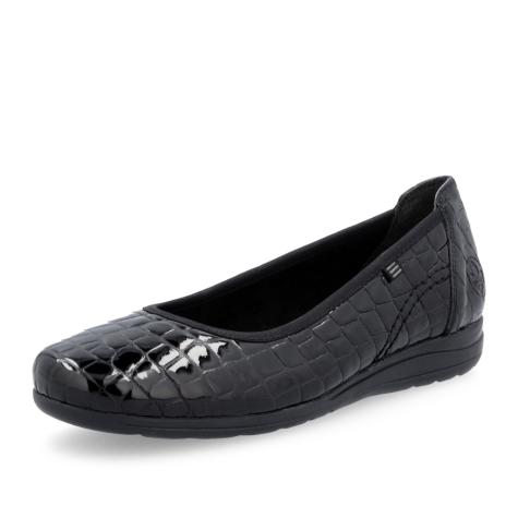 Dámské baleríny RIEKER L9350-01 černá W5
