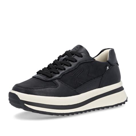 Dámske tenisky RIEKER W3800-00 čierna W5