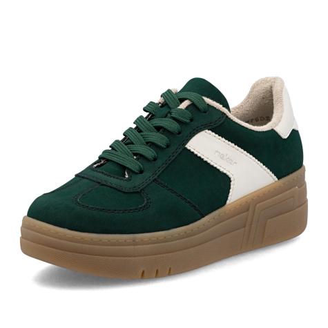 Dámské tenisky RIEKER M7602-54 zelená W5