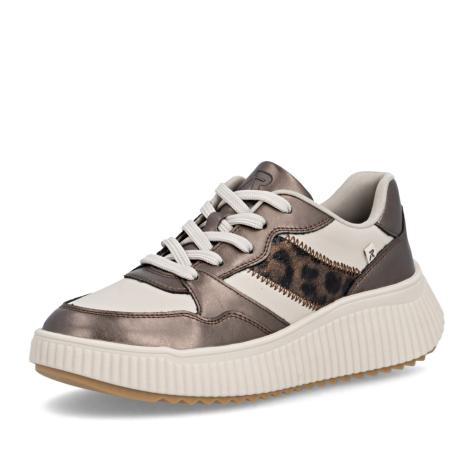 Dámske tenisky RIEKER W1702-60 béžová W5