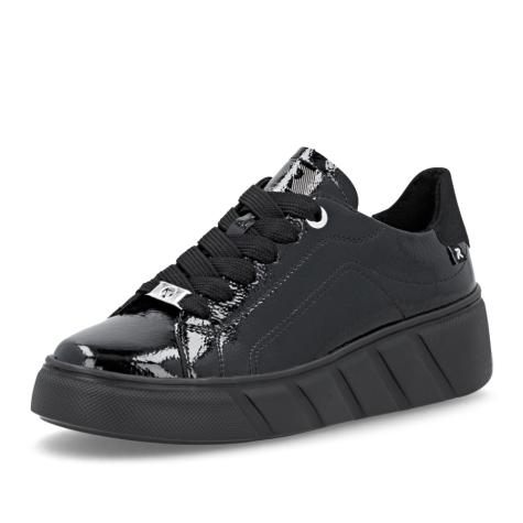 Dámske tenisky RIEKER W2601-00 čierna W5