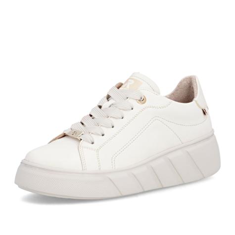 Dámske tenisky RIEKER W2601-82 biela W5