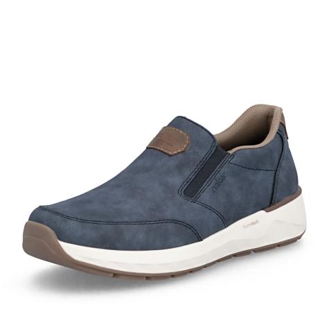 Pánské mokasíny RIEKER 11550-15 modrá S6