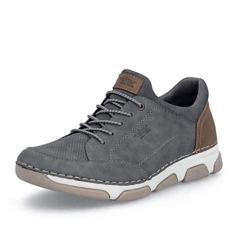 Pánské polobotky RIEKER 15950-45 šedá S6