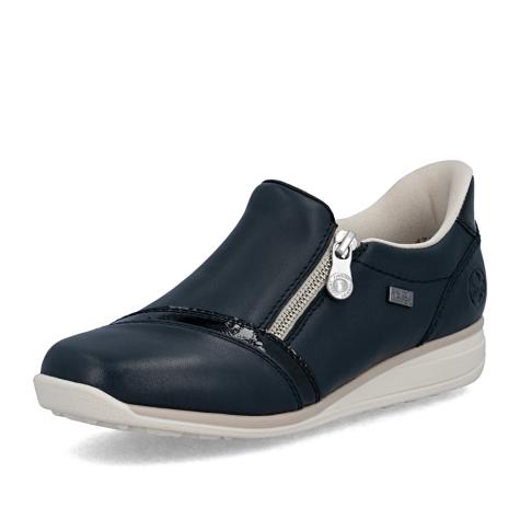 Dámské polobotky RIEKER 47264-14 modrá S6