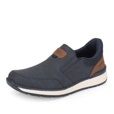 Pánske mokasíny RIEKER B9057-14 modrá S6