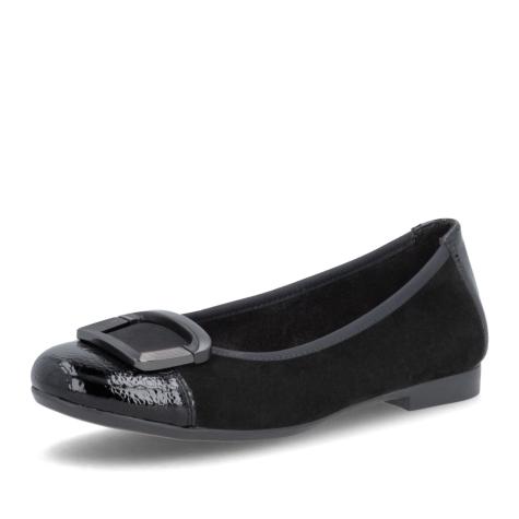 Dámske baleríny REMONTE D0K12-02 čierna S6