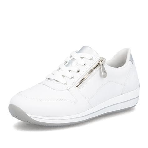 Dámské polobotky RIEKER N1100-81 bílá S6