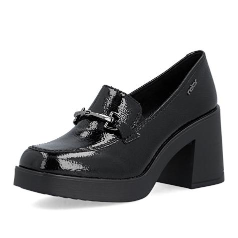 Dámske lodičky RIEKER 58051-00 čierna W6