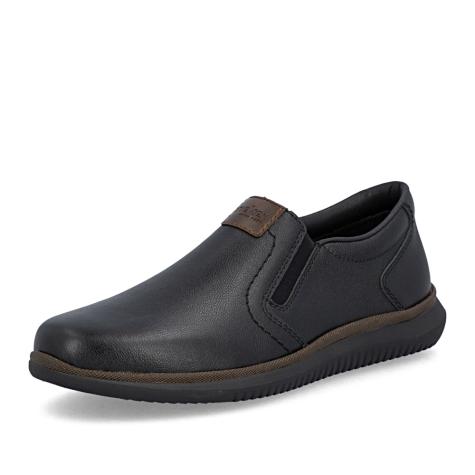 Pánske mokasíny RIEKER 10456-00 čierna W6