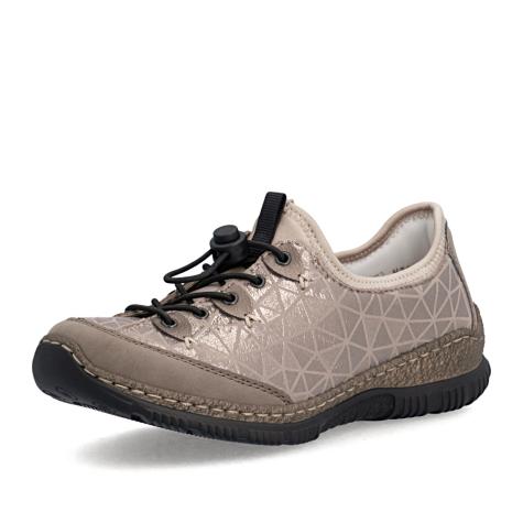 Dámské polobotky RIEKER N3271-90 béžová W6
