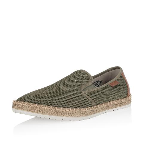 Pánske mokasíny RIEKER B5276-54 zelená S5