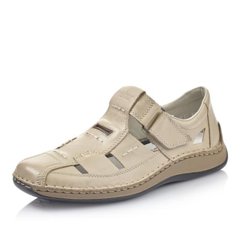 Pánské polobotky RIEKER 05284-60 béžová S5