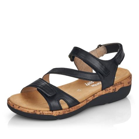 Dámske sandále REMONTE R6850-01 čierna S5
